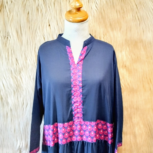 Printed Cotton Blend Indian Anarkali Kurta/Kurti - Picture 7 of 7